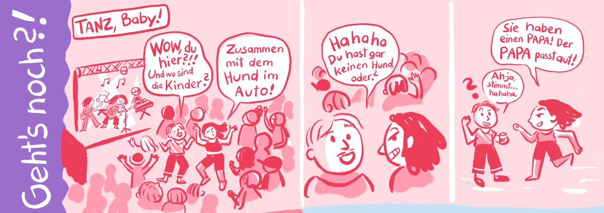 Comic Tanzen &copy; Valerie Bruckb&ouml;g