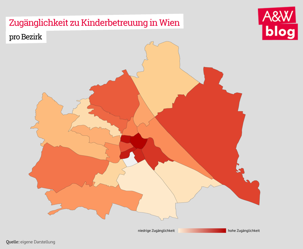 Zugänglichkeit zu Kinderbetreuung © A&W Blog